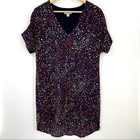 Allison Joy Whimsygoth Colorful Lined Minimalist Dress With Pockets Size S - Picture 1 of 9